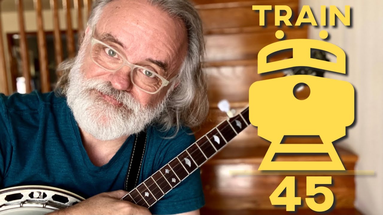 Учимся играть на Train 45 — Bluegrass Banjo