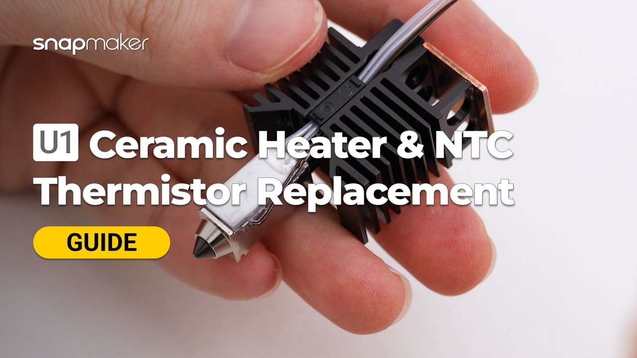 U1 Video Guide: Ceramic Heater & NTC Thermistor Replacement