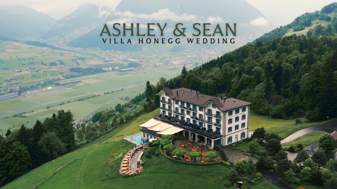 Luxury Wedding Video at Villa Honegg | Destination Wedding in Switzerland