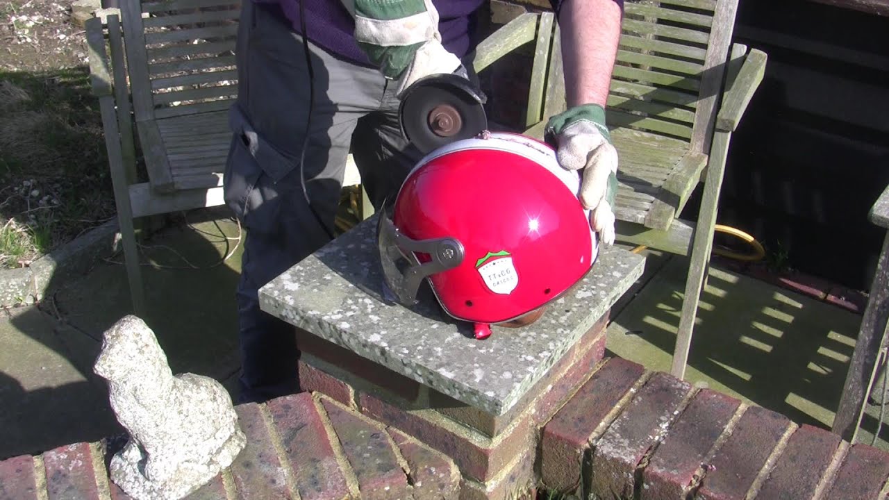 VNAS March 2025 - Cutting a helmet in half to make it safer, cleaning piano strings, Some bike stuff