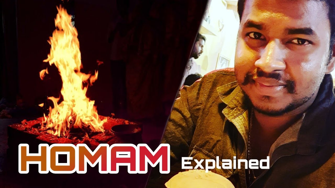 Homam - Explained | Spiritual Science | Tamil | Arvind Mathiyalagan