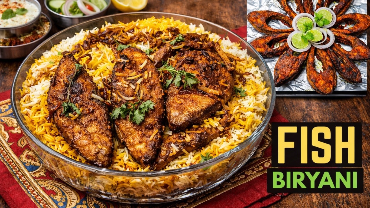 Hyderabadi Fish Birayni Recipe | By JabeenKeDishes