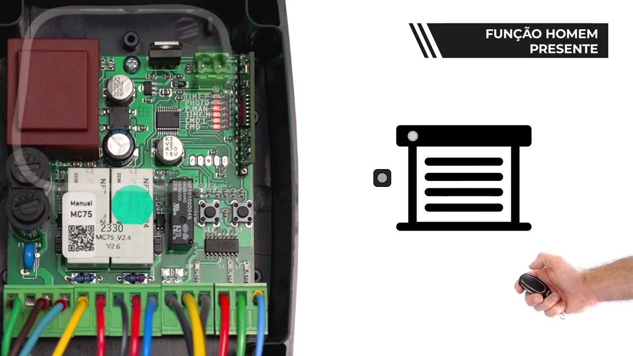 Motorline Academy - Como configurar a central MC75?