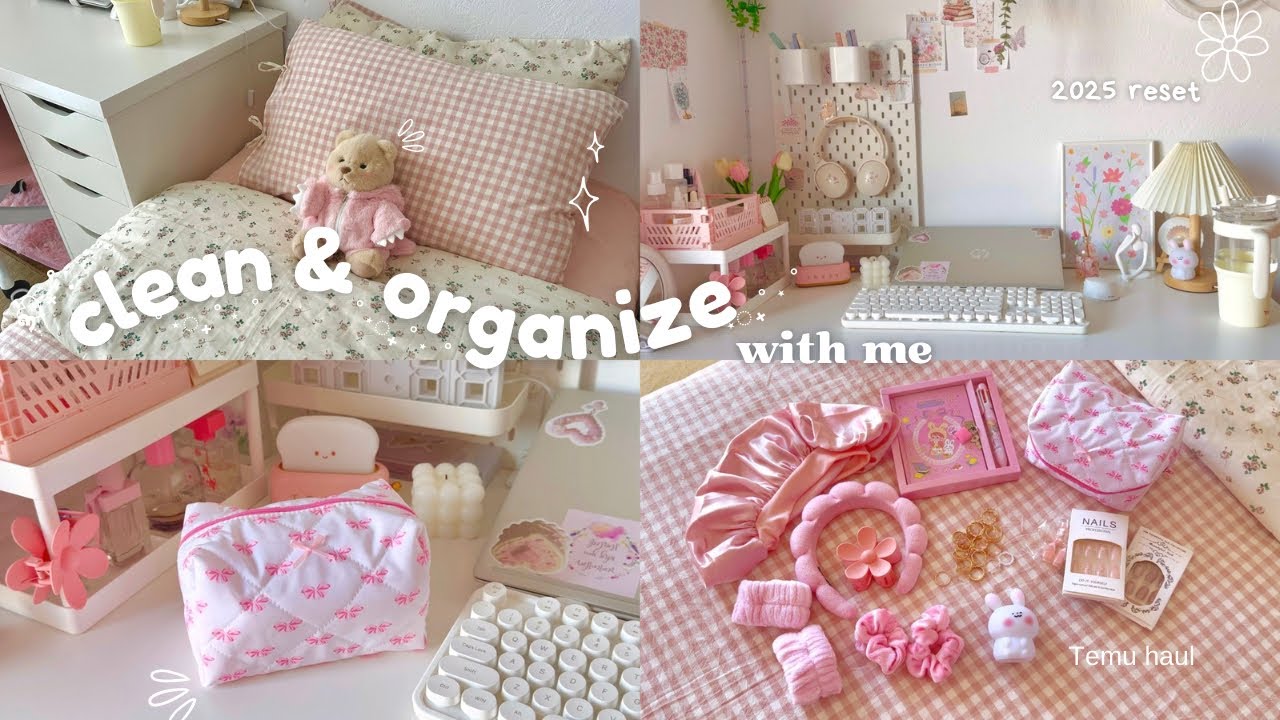 ☁️2025 Reset °.𐙚⋆🌷Наведите порядок и наведите порядок вместе со мной ೆ🎀🧸unboxing, ft. Ever Lasting🩰