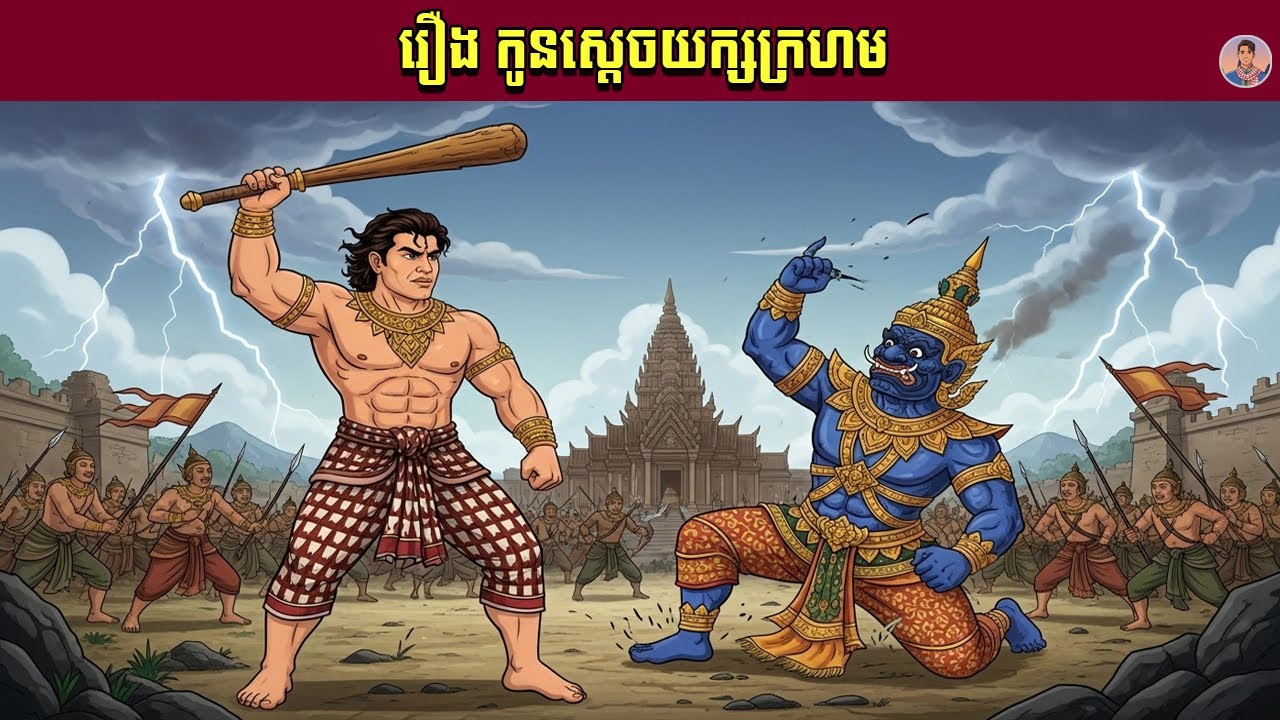 រឿងកូនយក្សនិងគ្រួសារអ្នកកាប់អុស | Pusey Fairy