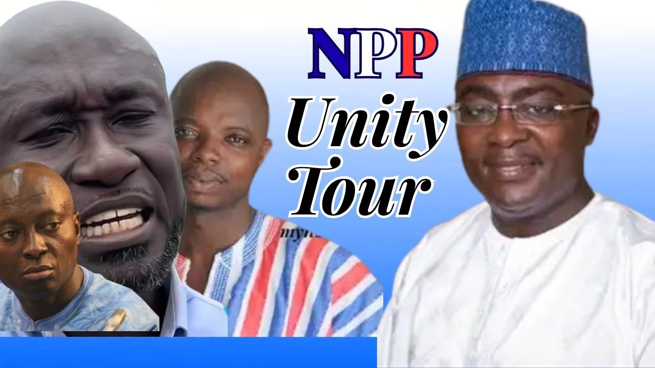 NPP'S UNITY TOUR WITH FLAGBEARER BEGINS...HON. KENNEDY THEY DON'T NEED YOU OK, SO STAY AWAY...