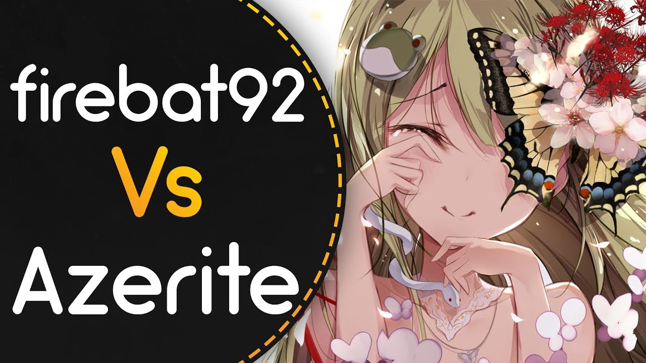 firebat92 vs Azerite! // Aitsuki Nakuru - Monochrome Butterfly (Sotarks) [Uniform]