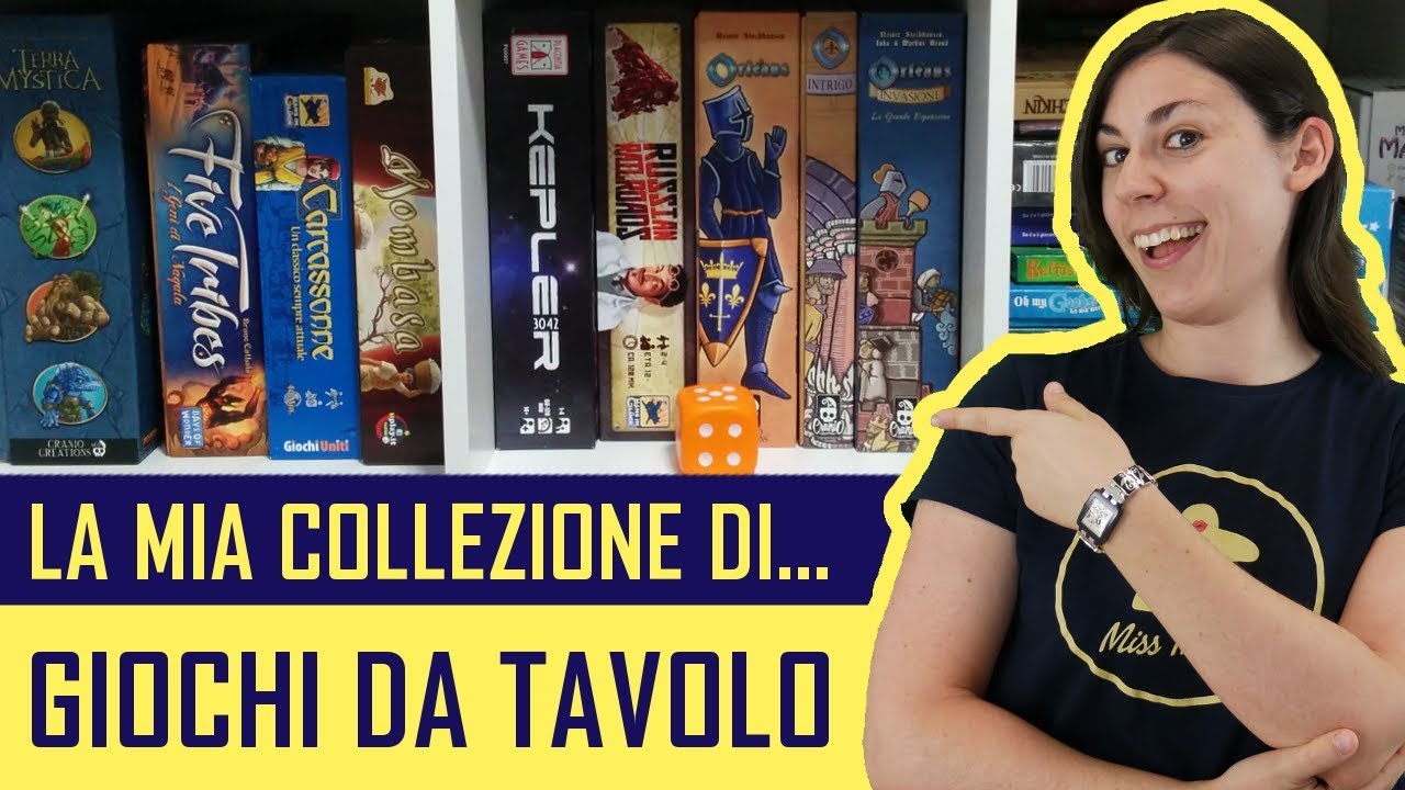 La mia collezione di giochi da tavolo + Ringraziamenti 2000 iscritti!