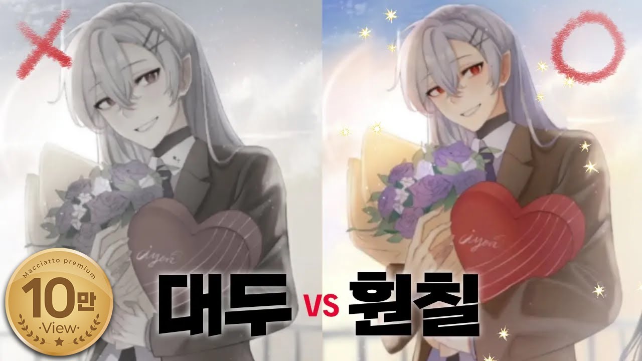 어깨 사이즈, 머리 사이즈 쉽게 잡는 방법