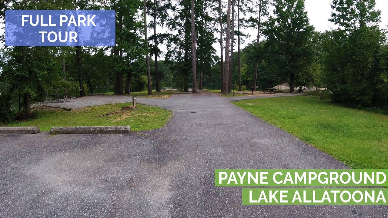 *Bonus Video* Payne Campground at Lake Allatoona Tour and Site Listing!