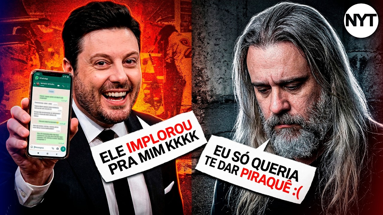 DANILO GENTILI REVELA CONVERSA COM NANDO MOURA AP&Oacute;S ANDR&Eacute; GUEDES SER CONFRONTADO