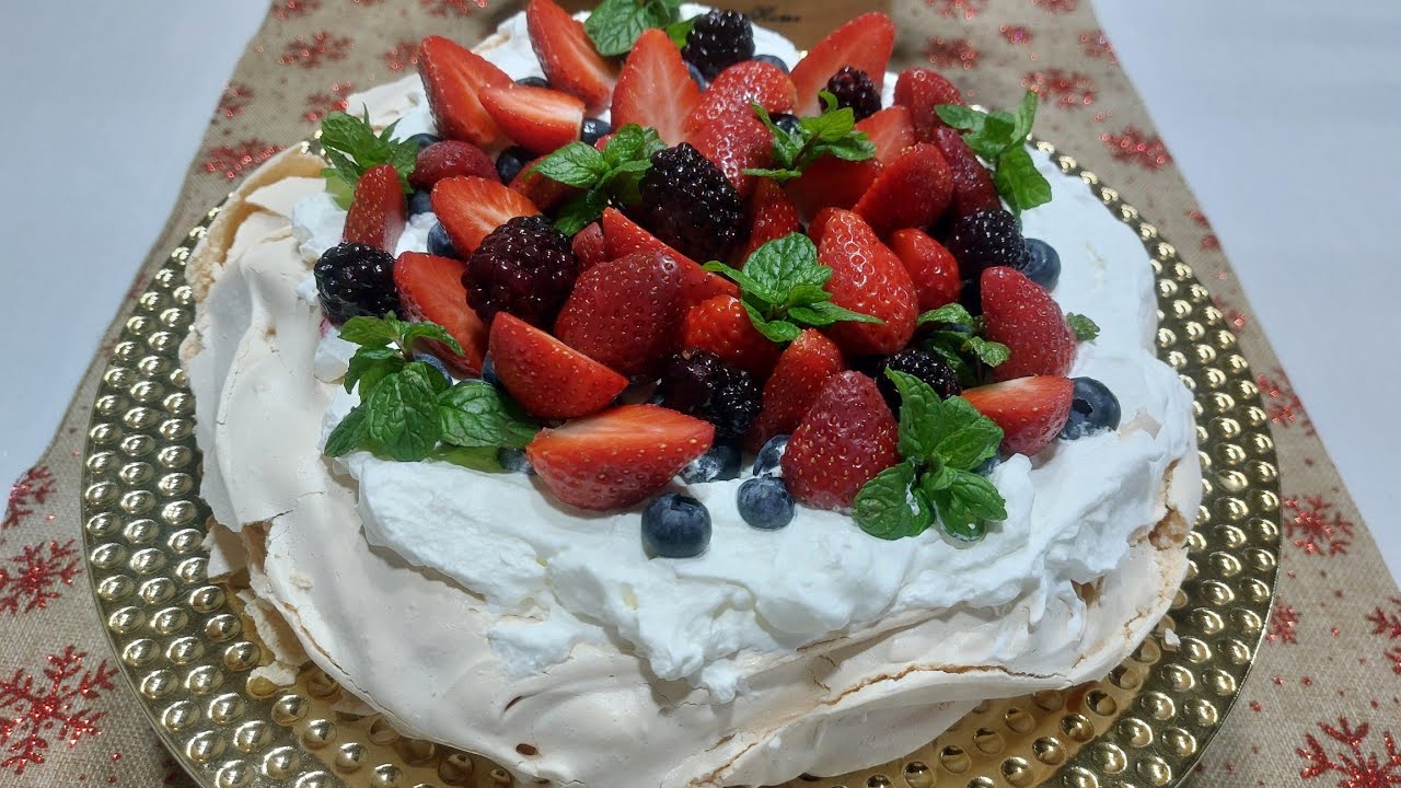  The perfect pavlova 👌 Η τέλεια πάβλοβα 