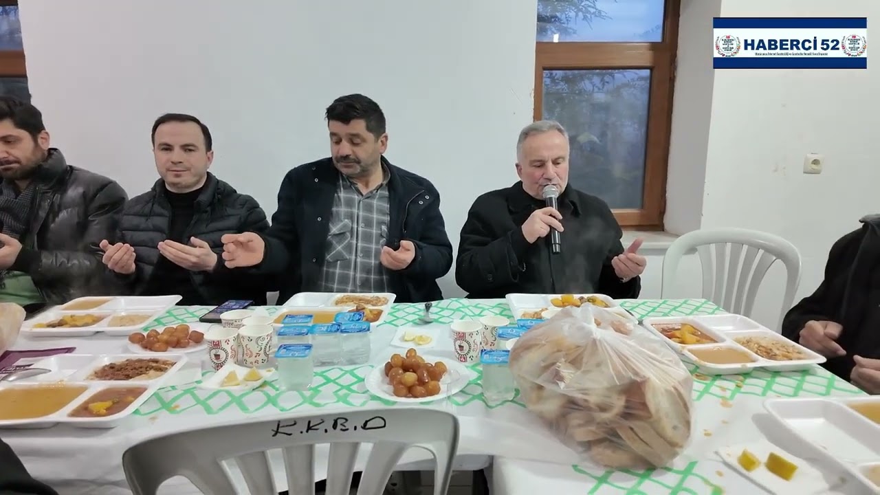 Ünye Belediyesi Eski Belediye Başkan Yardımcısı İrfan Şahin İftar yemeği programı düzenledi.