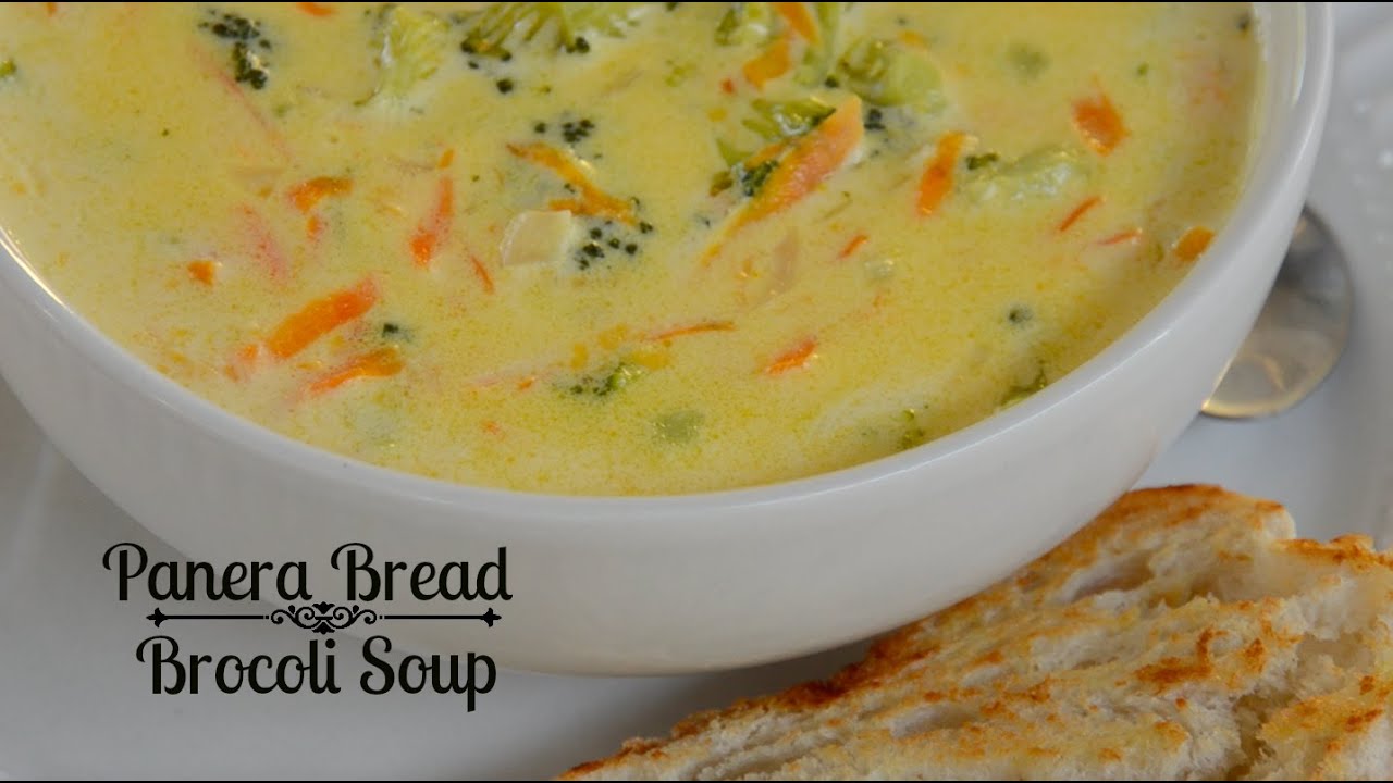 SOPA DE BROCOLI ESTILO PANERA BREAD