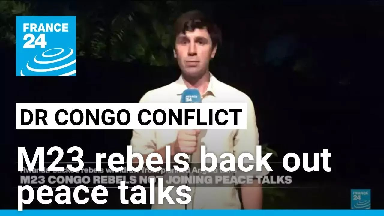 M23 rebels back out as DR Congo pushes forward with Luanda peace talks &bull; FRANCE 24 English