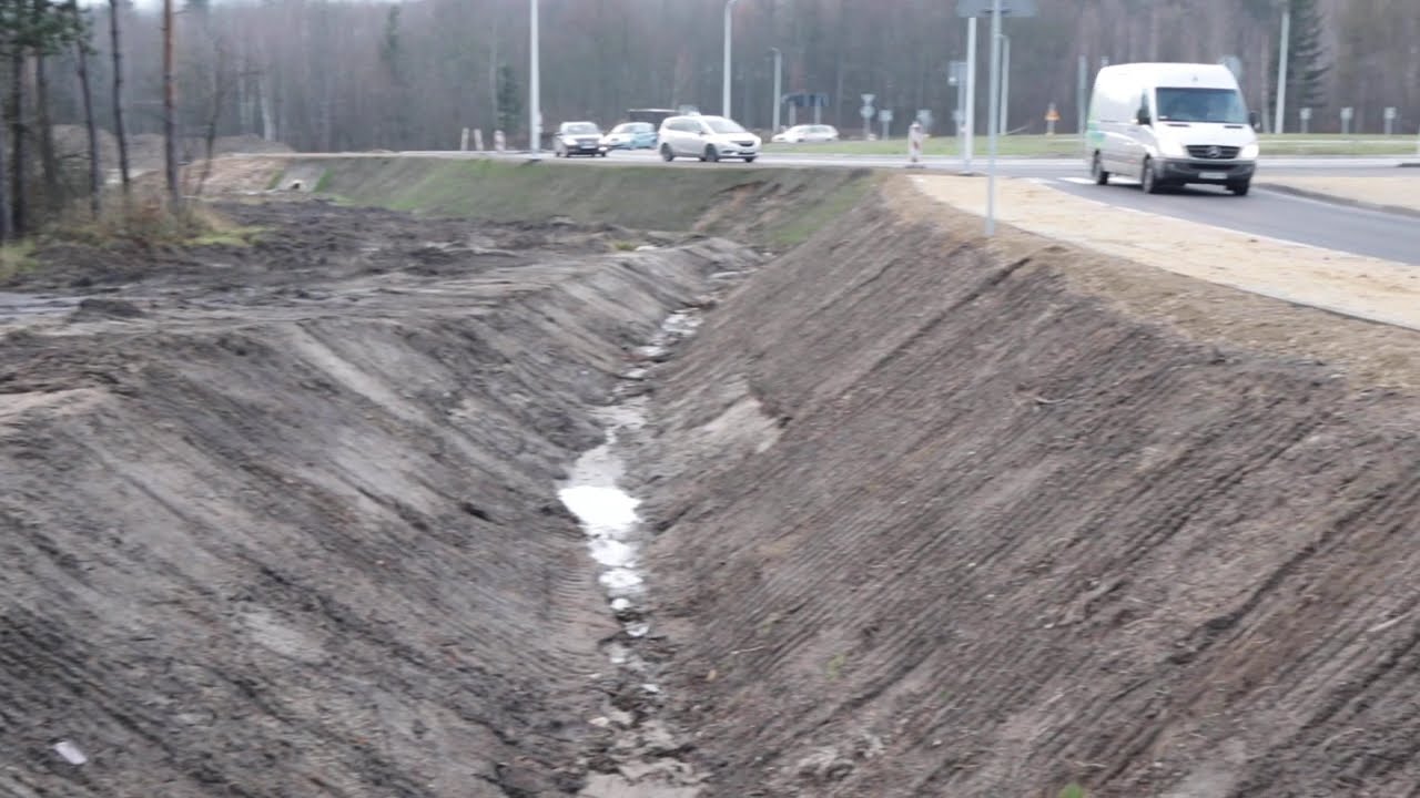 DK78 Obwodnica Kroczyc - km 130+000 - rondo Żerkowice (2025.12.12)