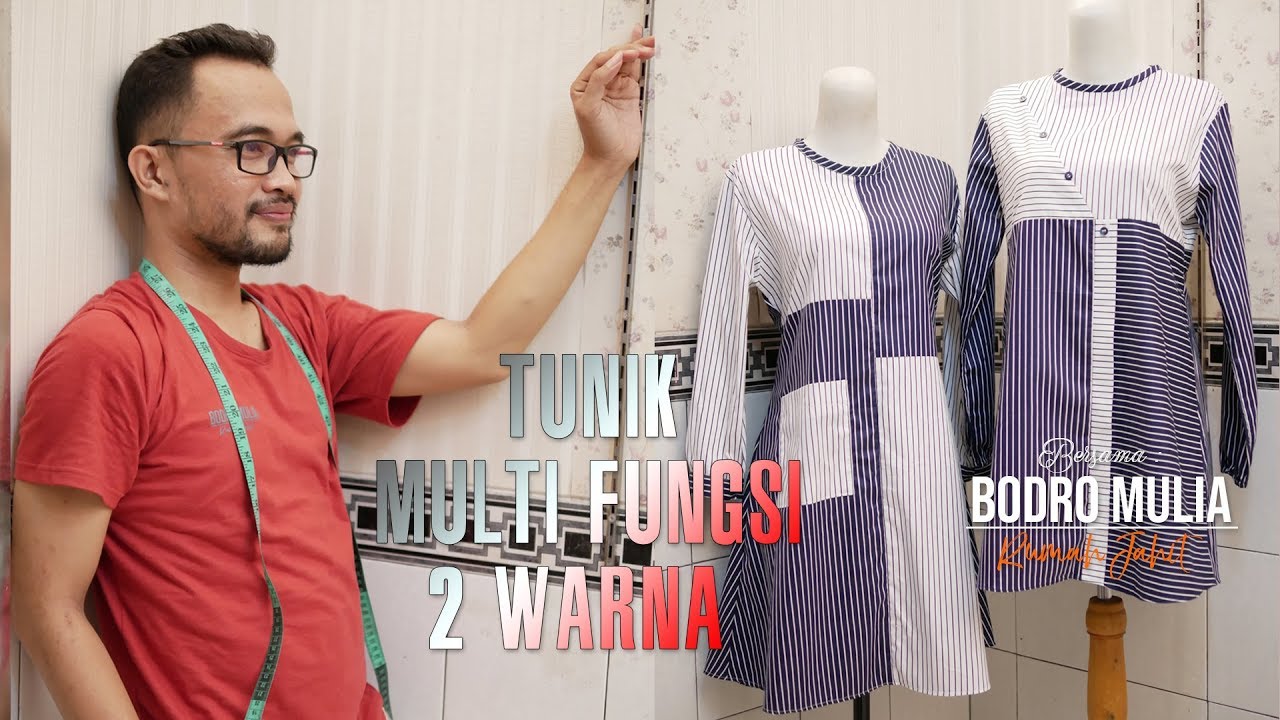 TUNIK MULTI FUNGSI 2 WARNA