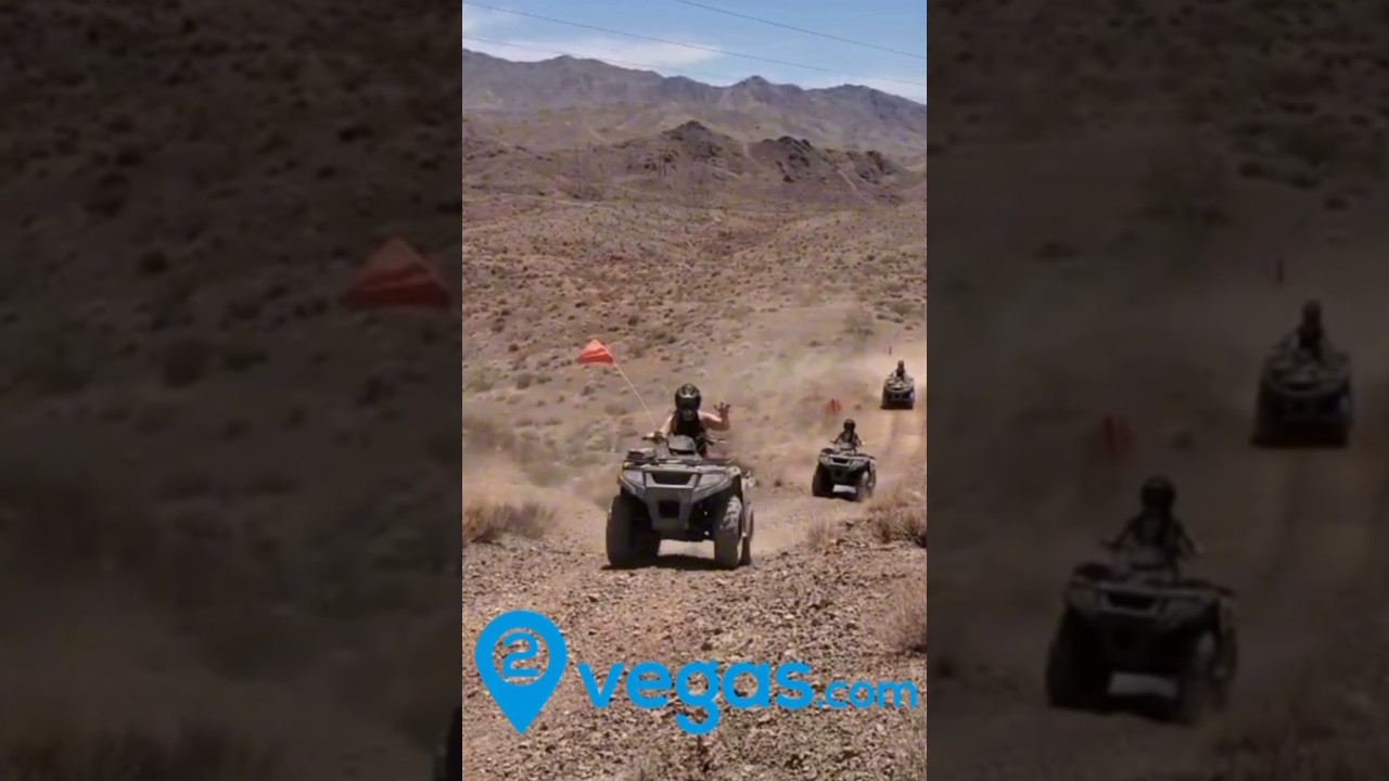 Ride ATVs in The Desert | 2Vegas #atv #atvadventure #adventure