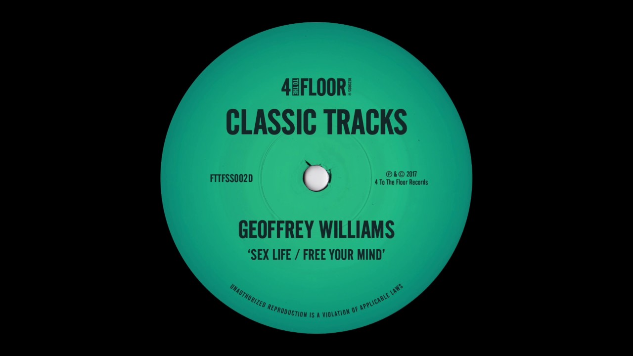 Geoffrey Williams 'Free Your Mind' (MK Dub)