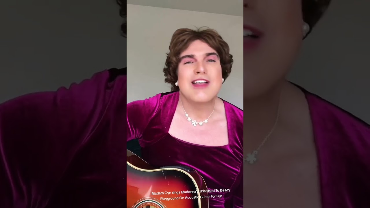 #MadamCyn sings #Madonna #ThisUsedToBeMyPlayground