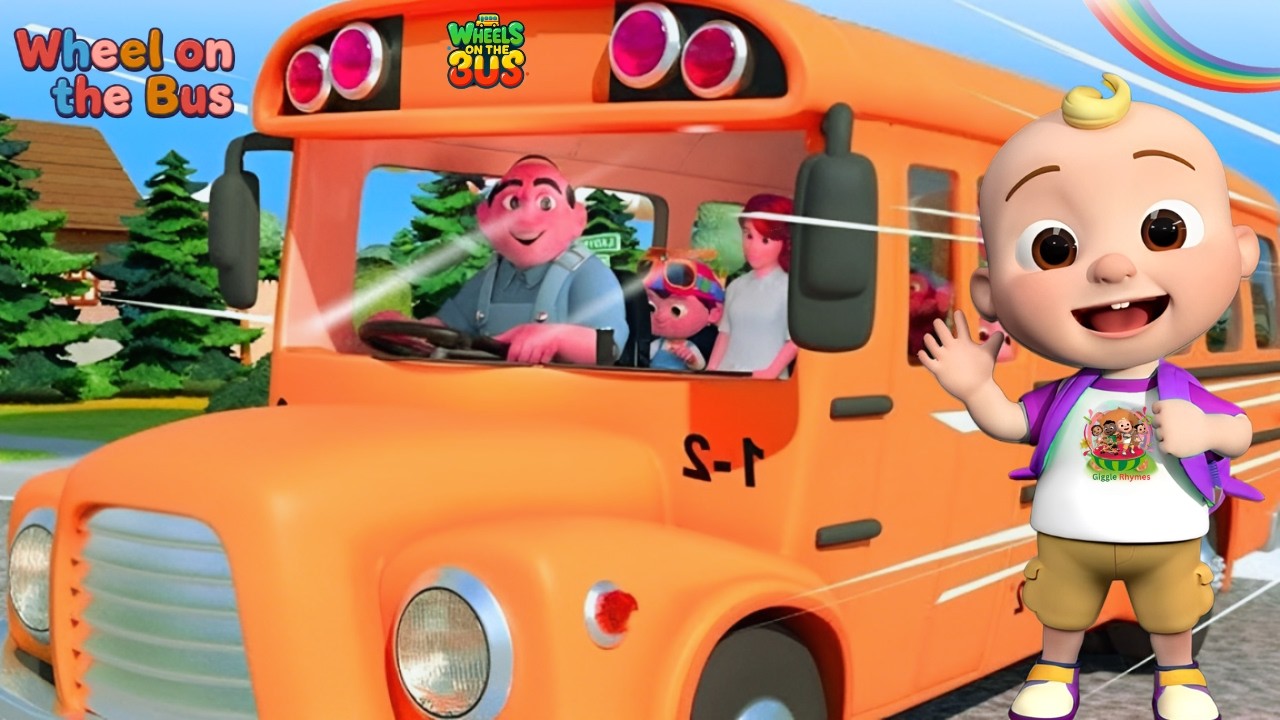 [ 4 MINUTE LOOP ] 🚍 Wheels on the Bus Sound Variations Remix 🎶 || Several Version | Giggle Rhymes