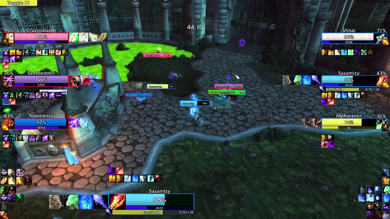 Arena-tournament WOTLK LSP ft Zekii vs RMP (Allesia/Shisai/Sazamizy)