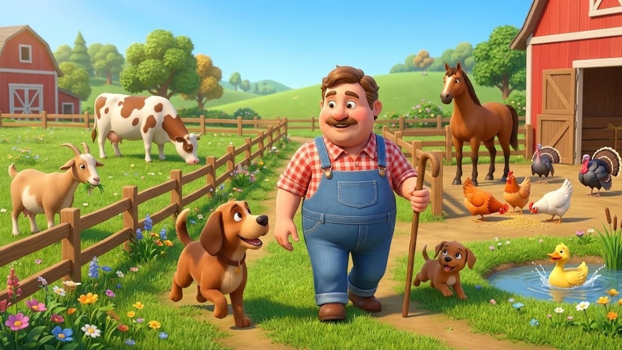 Ms MacDonald Had A Farm | Learn Animal Sounds | Kids Songs | Tiny Rhymes
