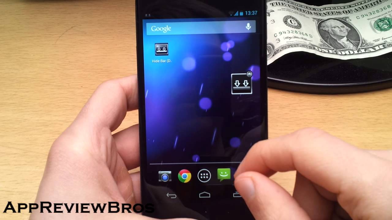 How to Hide/Disable On-Screen Buttons on Nexus 4 - ROOT