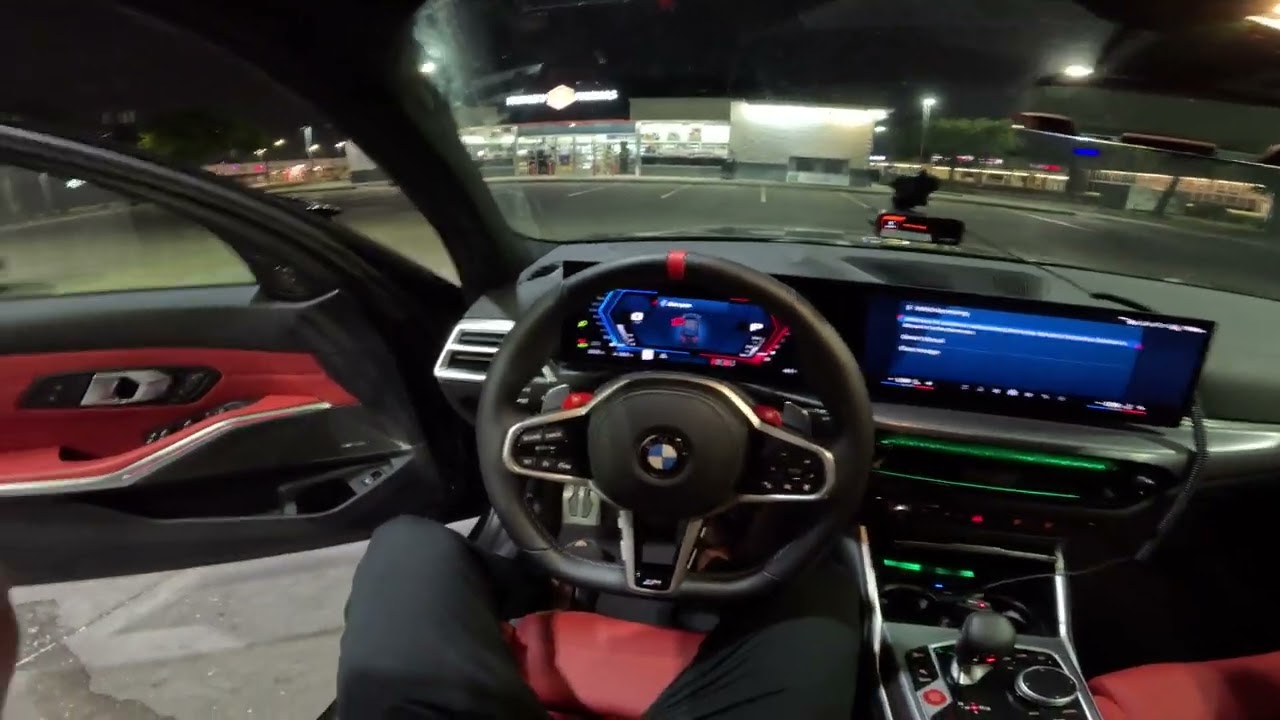 RAW DRIVING POV | 2025 BMW M3 Competition SCREAMS on Empty Highway (ASMR)