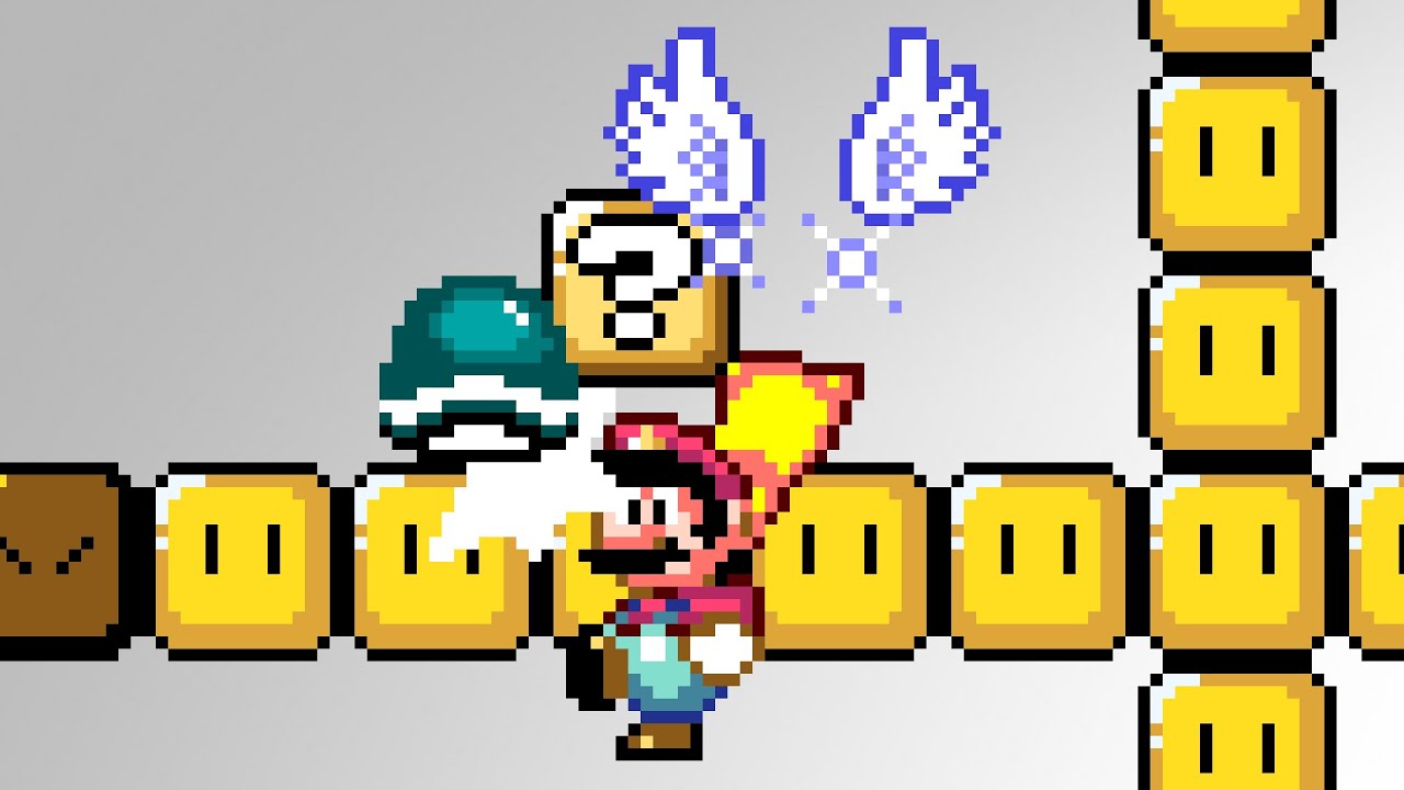 Ошибки в конце уровня в Super Mario World