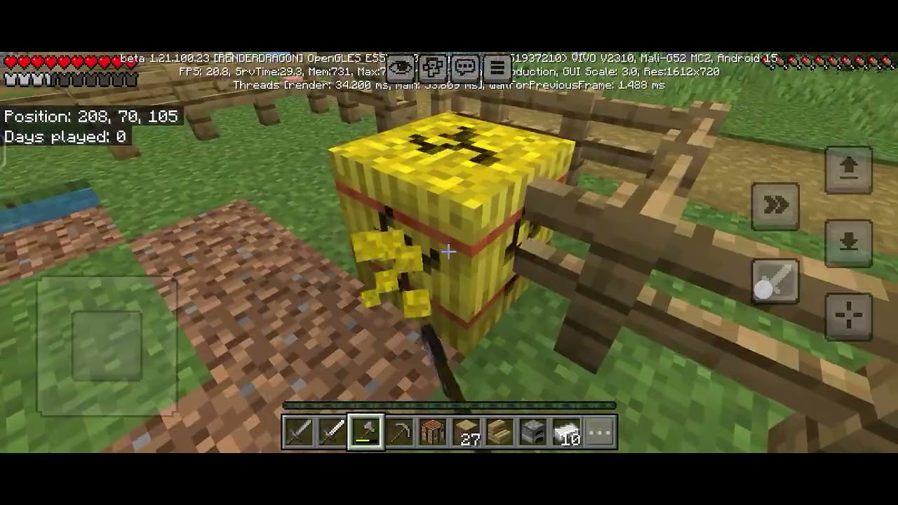 I am play Minecraft 