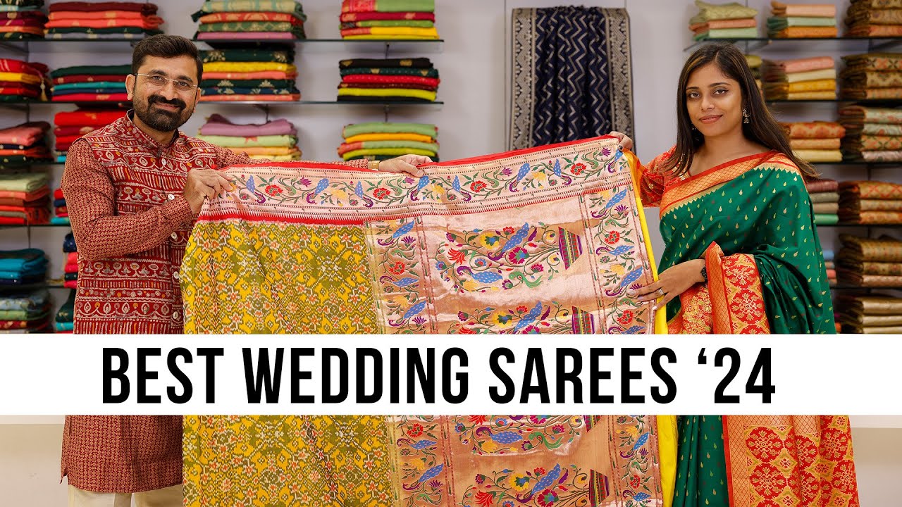 Best Wedding Sarees Collection 2024 | Premium Wedding Saree from Different States.