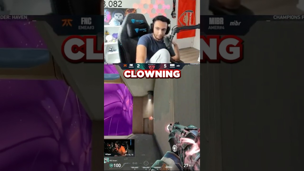FNS reacts to MIBR VERNO trolling in VCT! #valorant