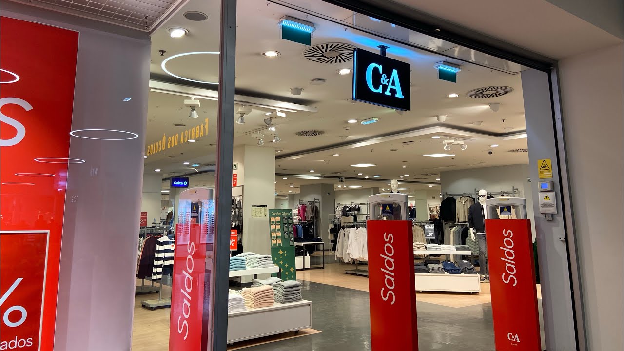 Saldos C&A Portugal!!! Até 50% de descontos. Mostrei toda a loja, vem conferir! 🇵🇹 #18