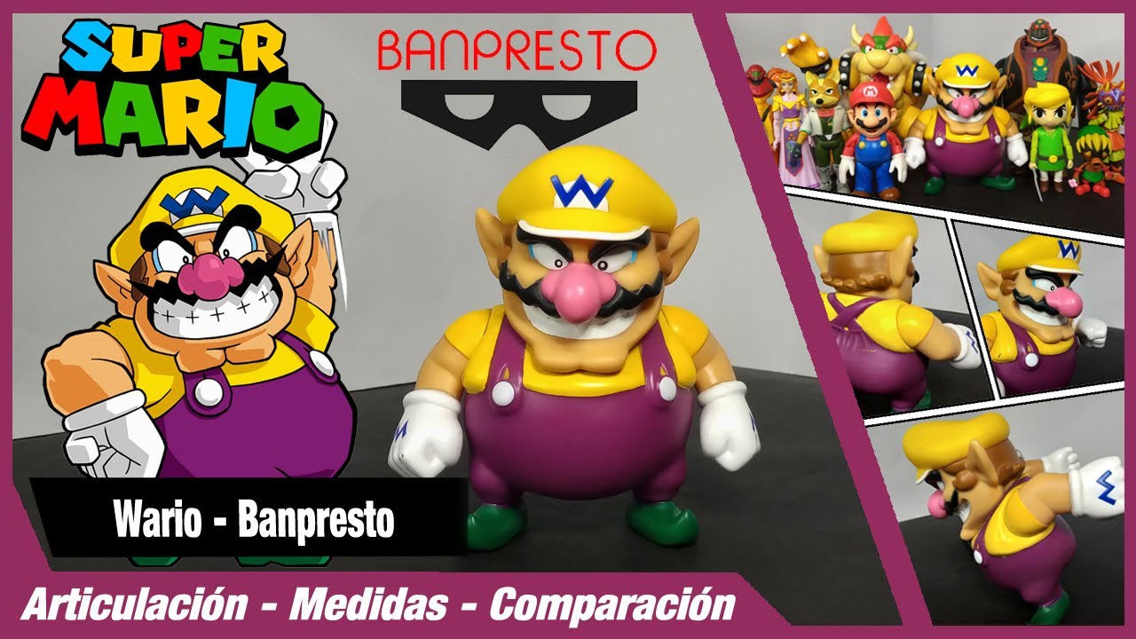 FIGURA de WARIO | BANPRESTO