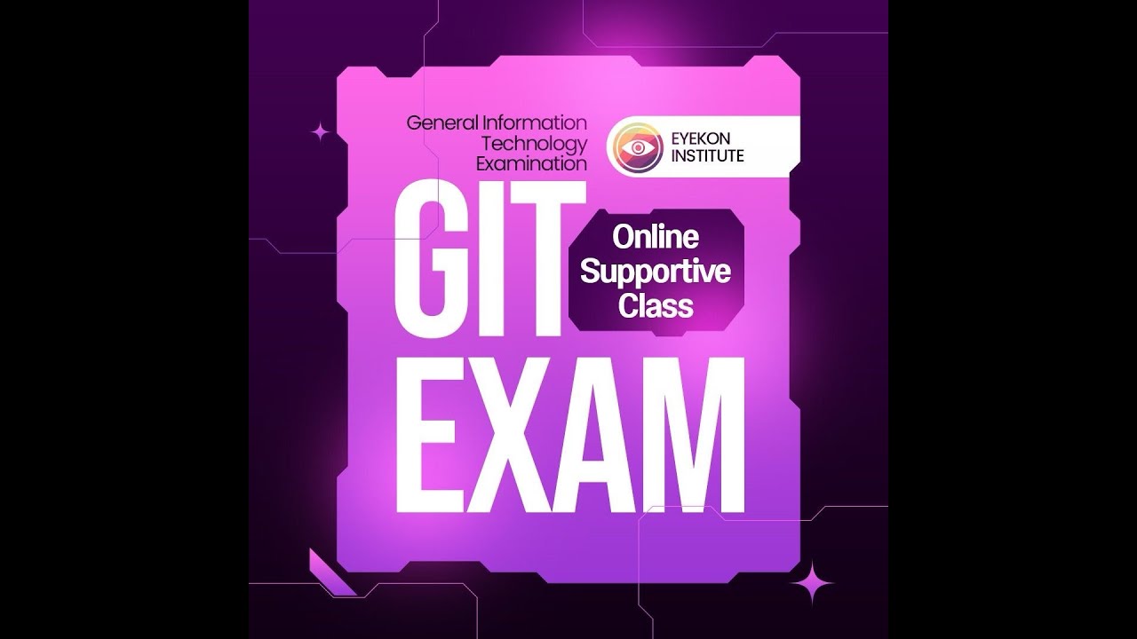 GIT Exam Supportive Class.