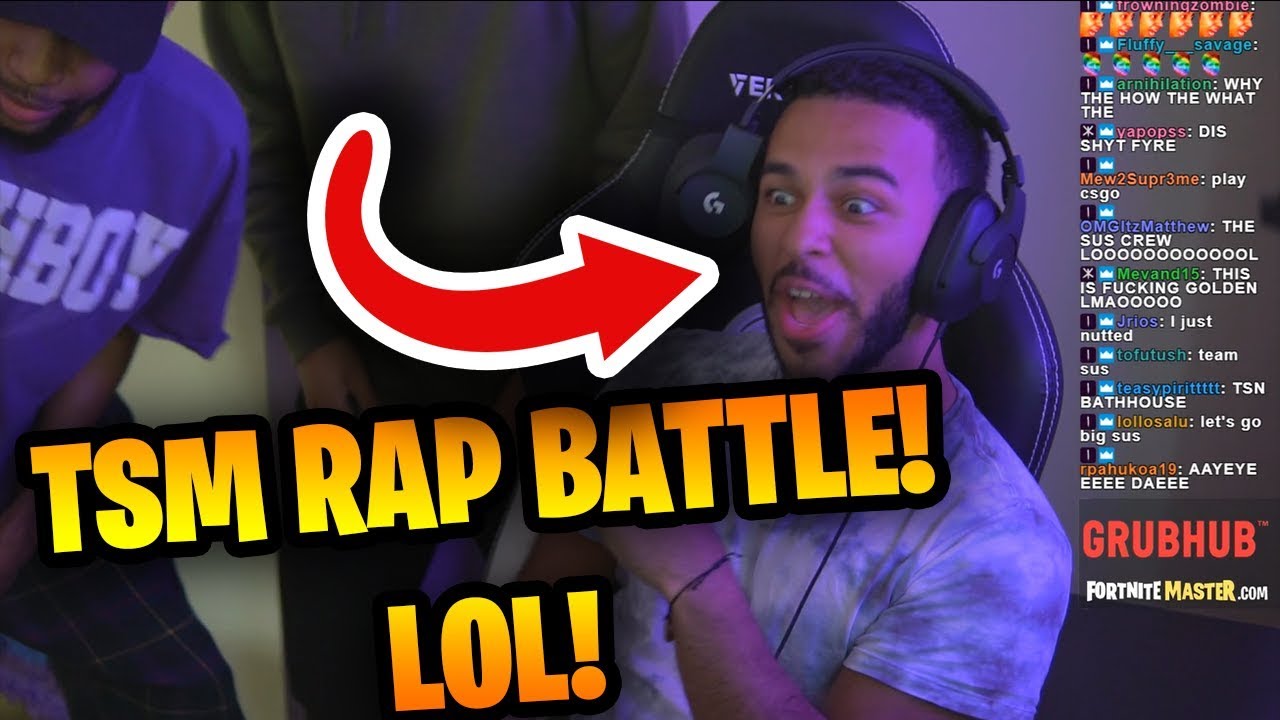 Myth, Daequan and Hamlinz  EPIC RAP BATTLE! (HILARIOUS) | Fortnite Battle Royale