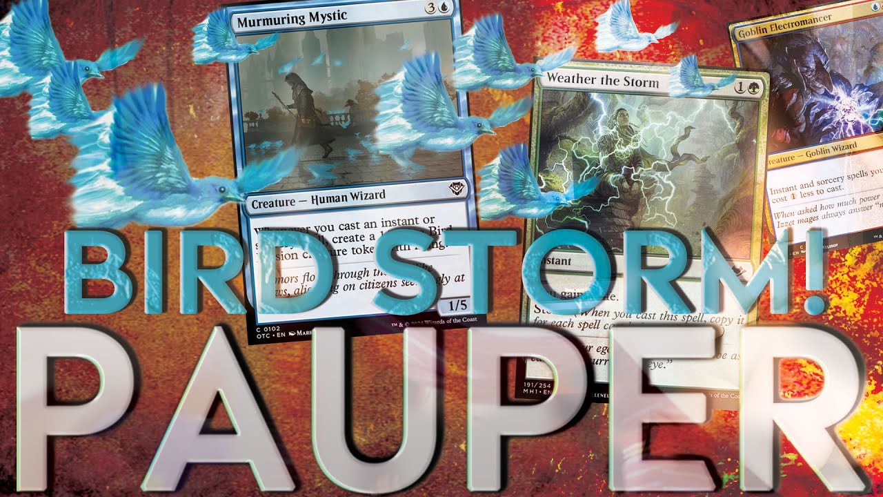 BIRDSTORM!!!  Awesome synergies!  MTG PAUPER  |  Magic the Gathering