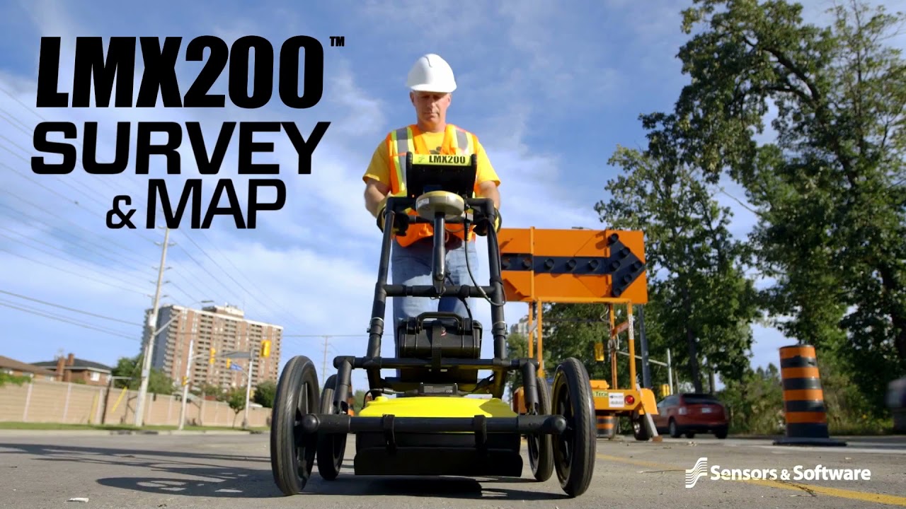 Utility Locating with LMX100 & LMX200 Ground Penetrating Radar (GPR)