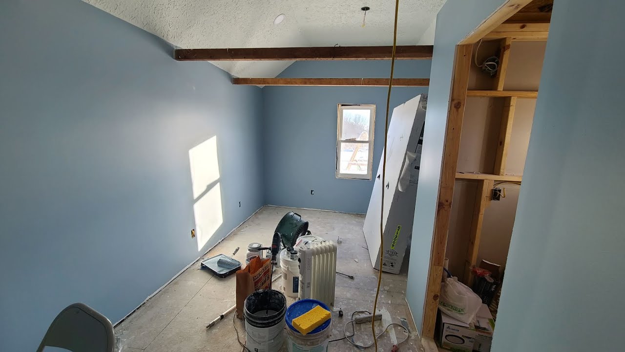 Painting the master bedroom