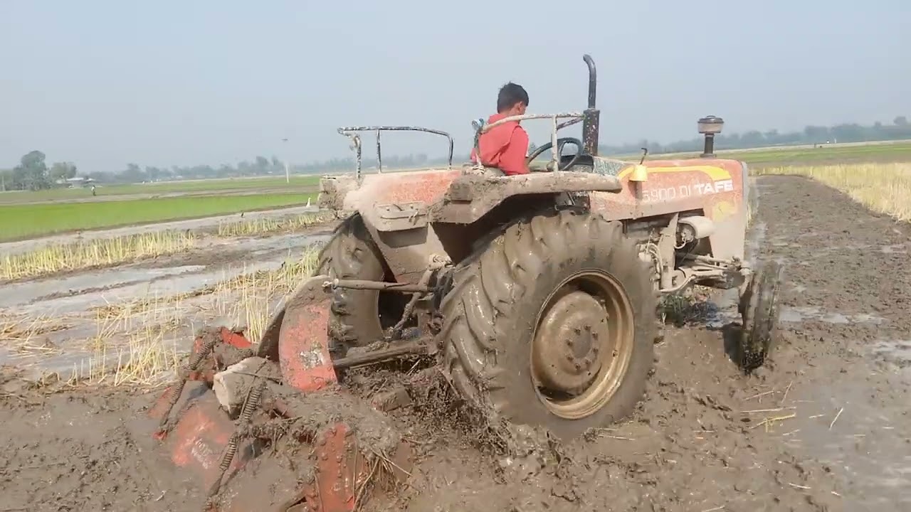 TAFE 9500 di @tractorbangla21