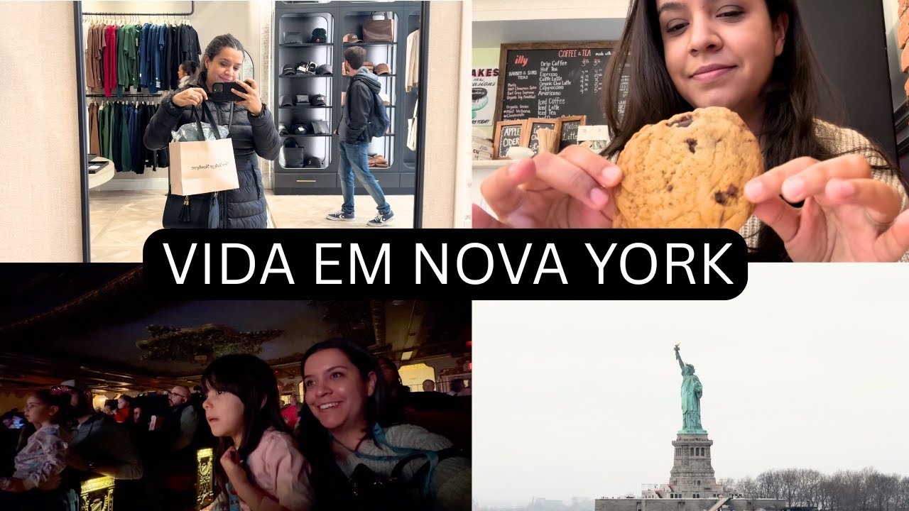 VIDA EM NOVA YORK: QUAL É O MEU TRABALHO, LOJAS NO SOHO, BALSA GRATUITA DA ESTÁTUA DA LIBERDADE
