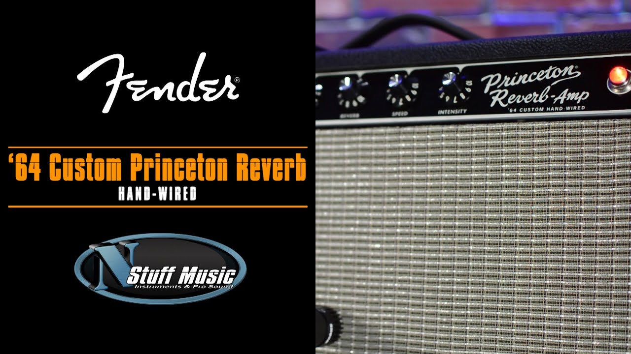 Усилитель реверберации Fender 64 Custom Princeton — подробная демонстрация!