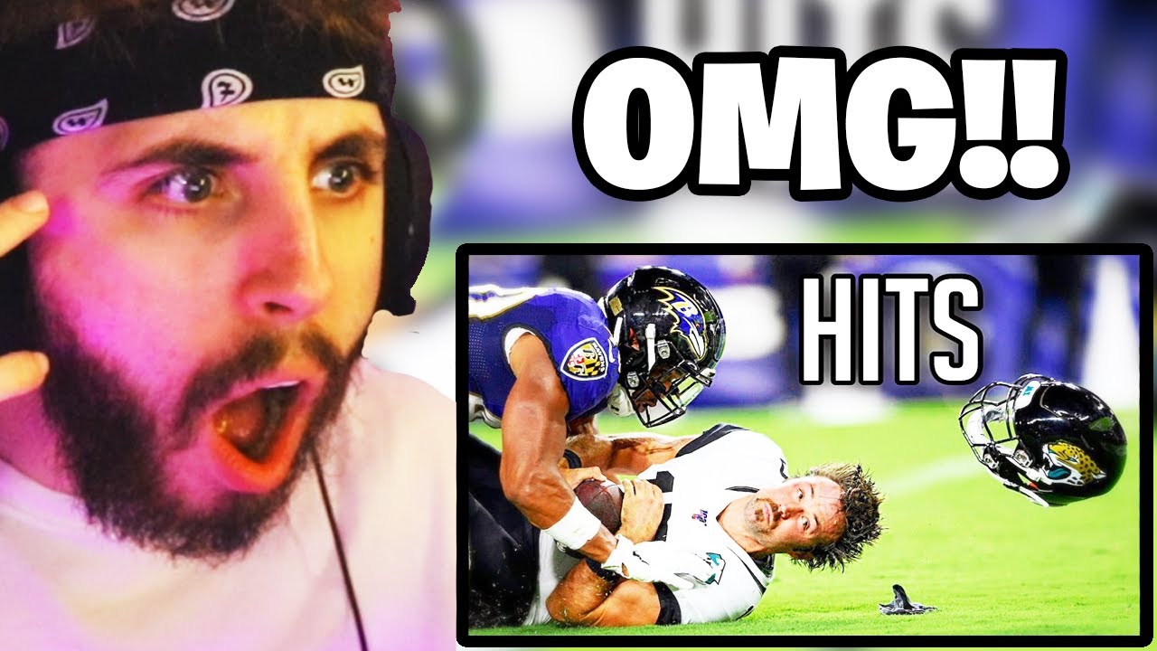 British Guy's Reacts to NFL BRUTAL HITS for the FIRST TIME!