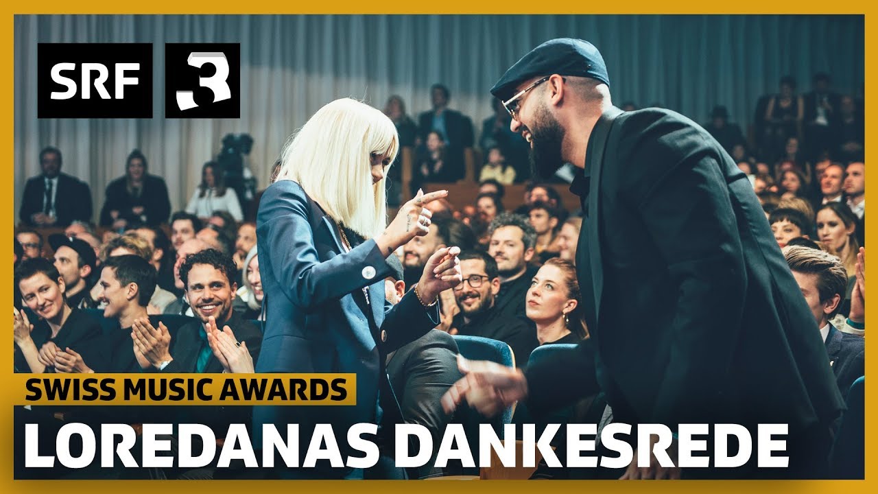 Loredana: So hat sie sich für ihren Award bedankt | Swiss Music Awards 2020