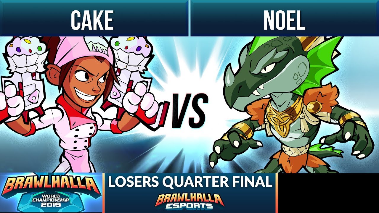 noeL vs Cake - Losers Quarter Final - Brawlhalla World Championship 2019 1v1