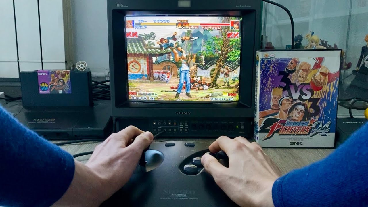 The King Of Fighters 94 • Neo Geo AES Gameplay • SONY BVM