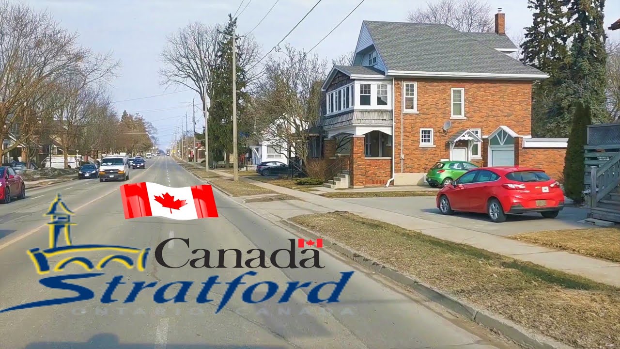 CANADA Road Trip : Driving Stratford , Ontario