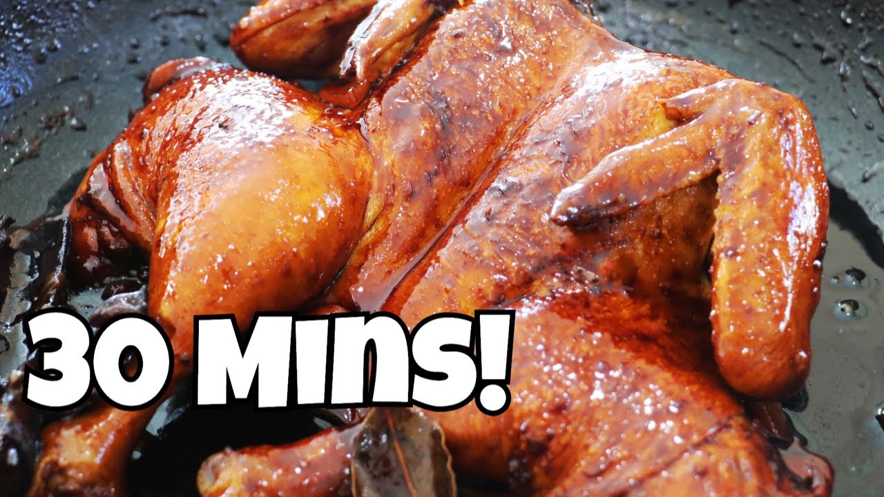 WOW! 30-Min Soy Sauce Chicken Recipe!