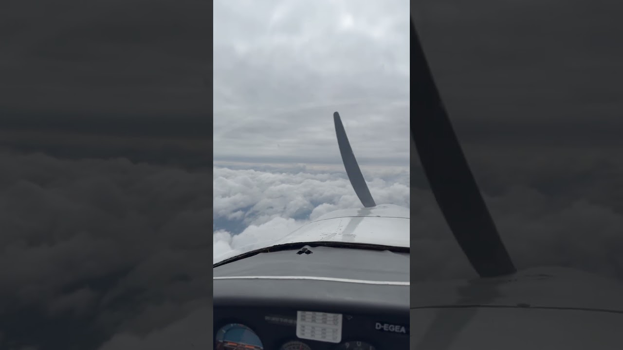 Ein ganz normaler Tag im Cockpit einer Piper PA32 